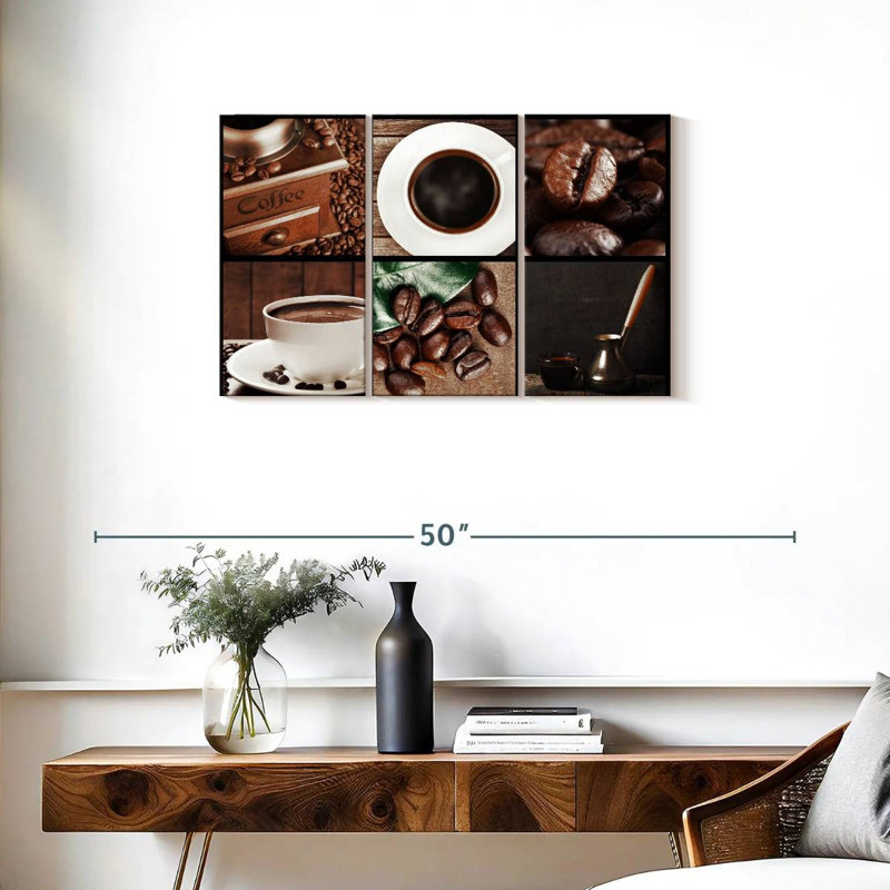 Yarlin Coffee Collage, 20" H x 33" W