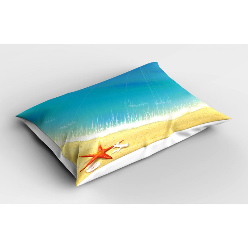 Starfish Polyester Sham Set, Twin