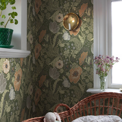 Bryanna 10.05m x 53cm Matte Wallpaper Roll