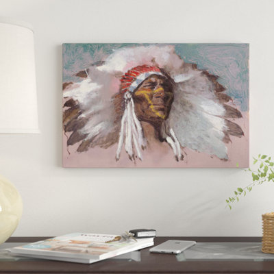 Le chef par Ernest Chiriacka - Estampe numérique sur toile tendue avec châssis