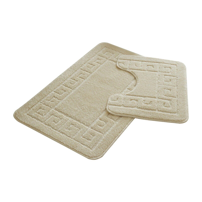 Memory Foam Non-Slip Contour Mat, Cream