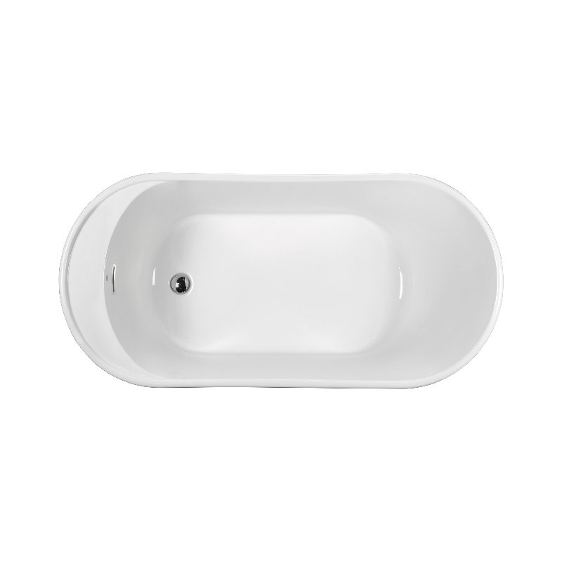 Eryn 60" Freestanding Soaking Bathtub, Acrylic CXL®