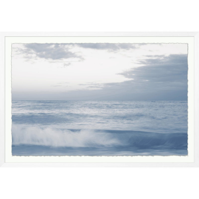 Shore Break, impression encadrée sur verre 2 '