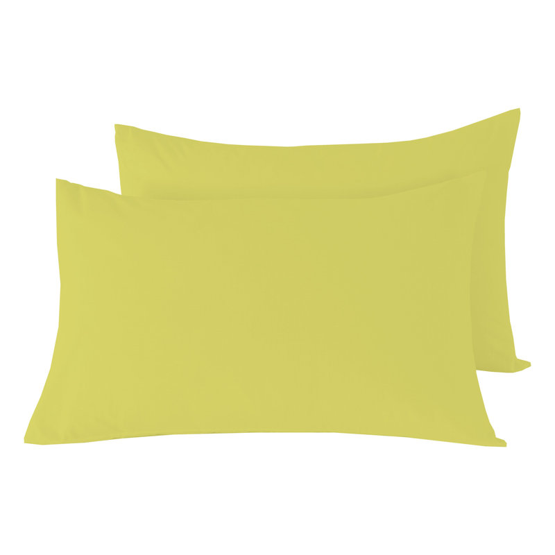 Plain Weave / Muslin Pillow Case, Yellow