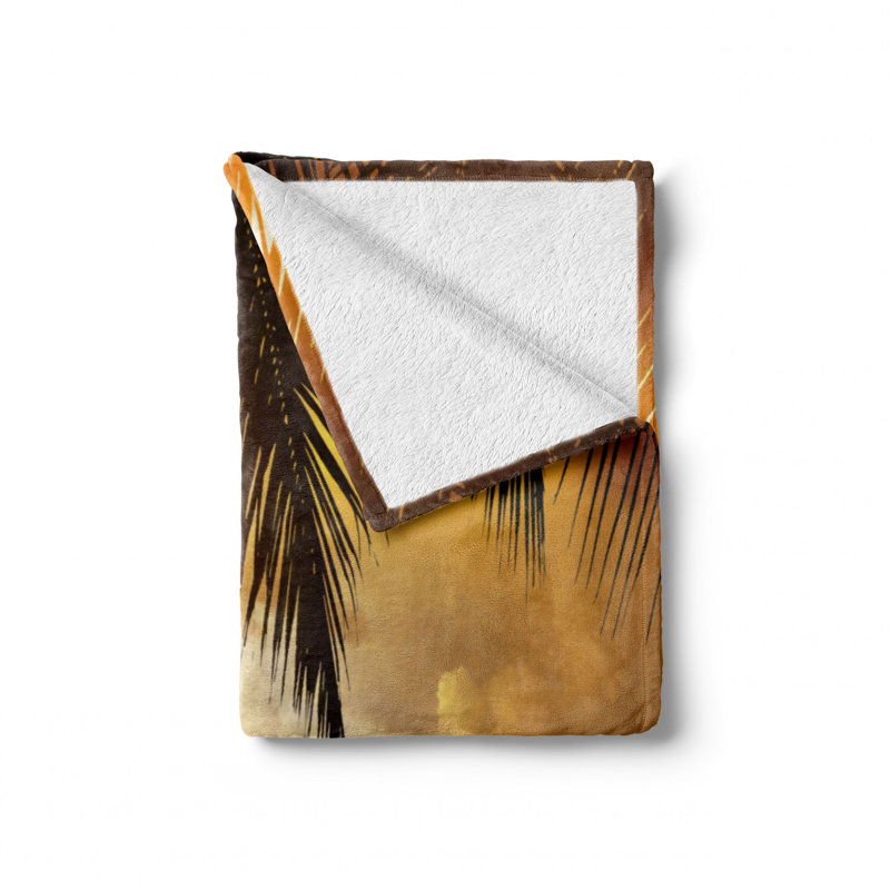 Hand Woven Throw Blanket, 50" W x 60" L
