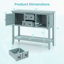 Buffet Buffet avec 2 portes et 2 tiroirs-2096503951
