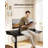 Adjustable Height Electric Standing Desk with Drawers for Home Office, Gaming Table with Storage Shelf & 4 Preset Heights-822786028-822786025