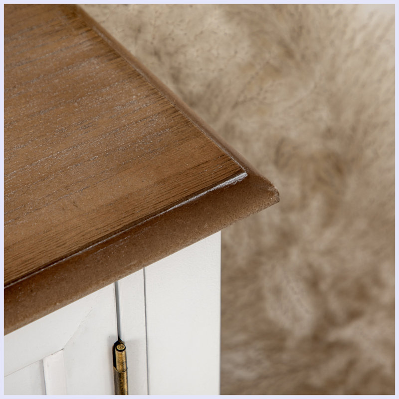 45.25'' Solid Wood Top Console Table
