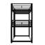 Sturdy Twin Size Triple Bunk Bed With Metal Frame - Safe & Durable For Bedroom/dorm