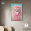 Décoration murale pastel lion -374483572-374483562