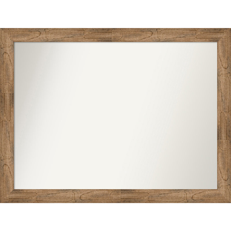 Timmy Solid Wood Wall Mirror, 37.5" x 49.5", Rectangle