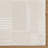 Mickle Dearra Modern Geometric Solid Cream Ivory High Low Easy Care Indoor Area Rug-112005118