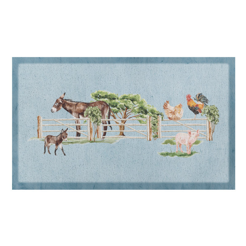 Non-Slip Doormat, 40cm W x 70cm L