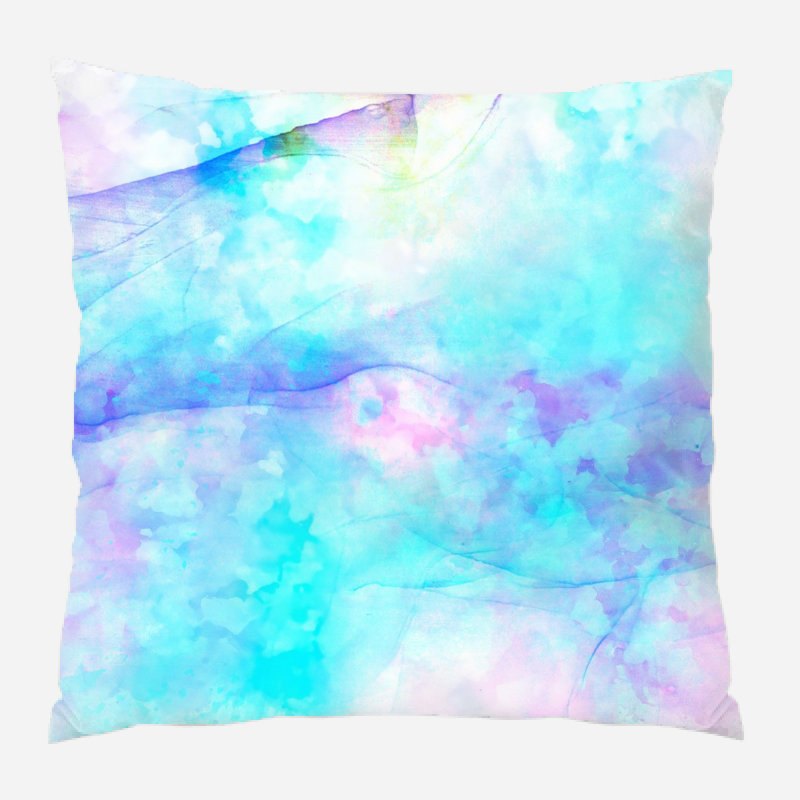 Coussin décoratif Brannan, Microsuède, Intérieur