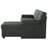 80" Corduroy Upholstered Sleeper Sofa with Storage Chaise & Pull-Out Bed-1956390694