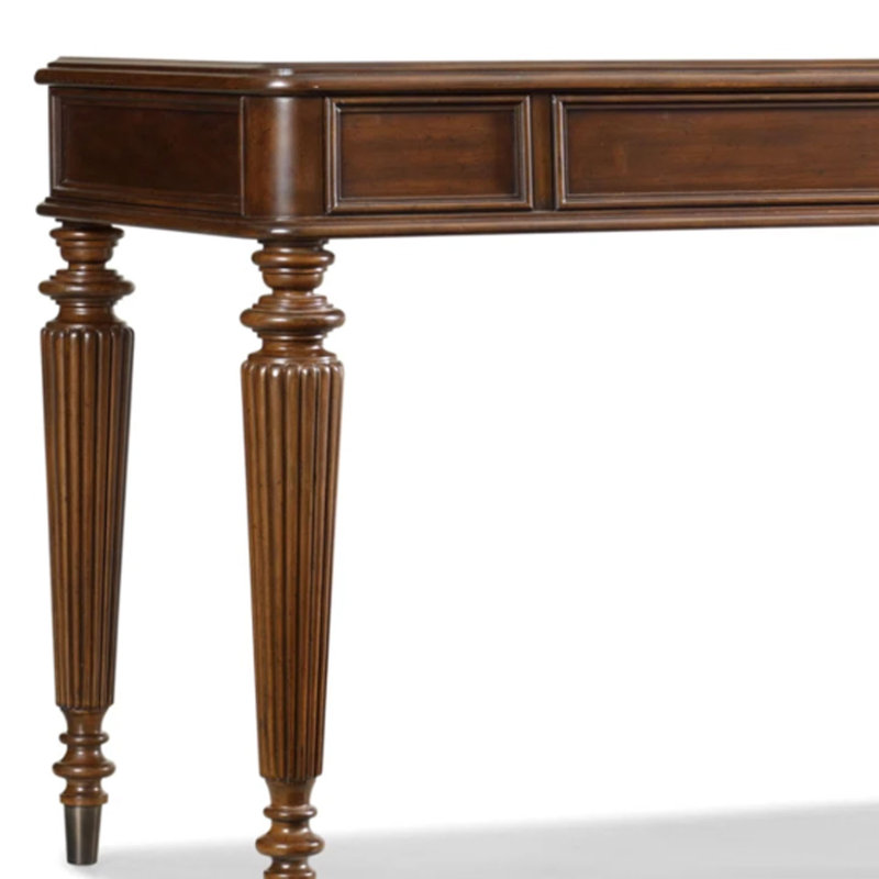 Solid Oak Wood Study Desk
