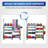 Freestanding and Mounting / Installation Required Mounted Adjustable Multi-Use Sports Rack