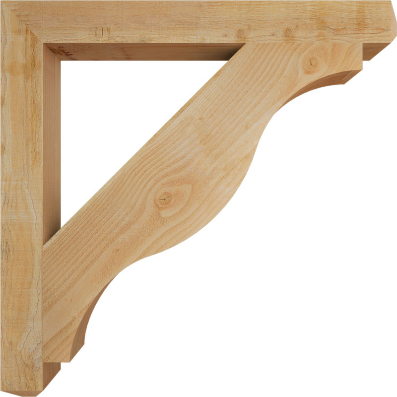 Support pour artisan Funston, H 38 po x l 4 po x P 38 po, Sapin de Douglas, Sciage brut