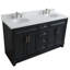 Ensemble de meuble-lavabo double 61 po Fraiture