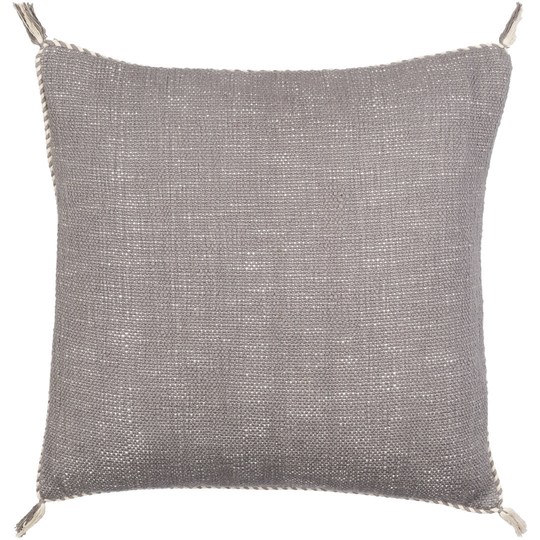 Tenor Braided Square Cotton Pillow Cover Joss & Main