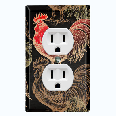 Plaque murale Rooster