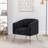 Mariantonietta Velvet Barrel Chair-63325008