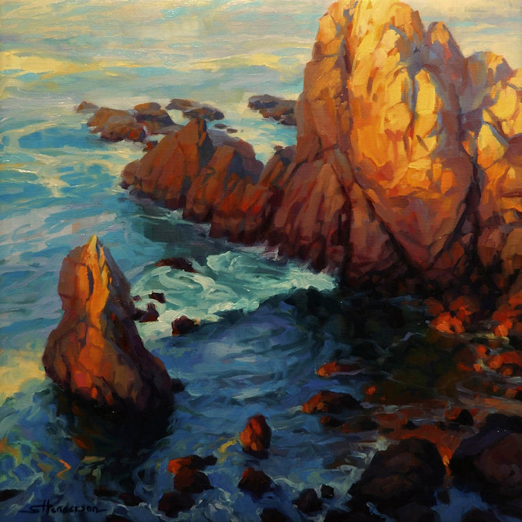 « a convergence », reproduction d’art sur toile tendue, H 26 po x l 26 po x P 1,5 po