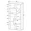Bibliothèque Crimp White 35 x 11,75 x 70,75 pouces