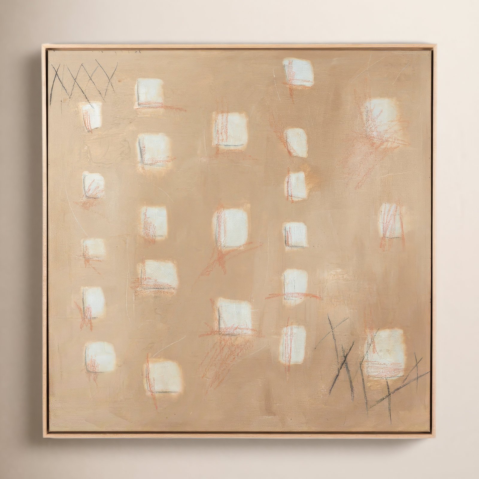 Cinnamon Billet by Jamie Beckwith, 48" H x 48" W x 2" D