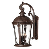Windsor 4-Light Outdoor Wall Lantern