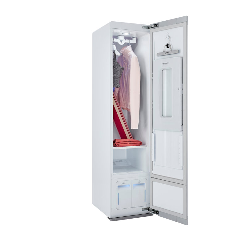 LG Styler Smart wi-fi Enabled Steam Closet with TrueSteam Technology and Exclusive Moving Hangers