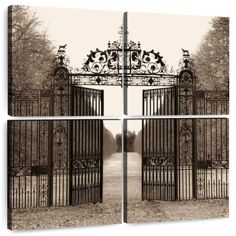Lilie Hampton Gate, 57'' H x 57'' W