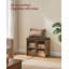 Fabric Upholstered Storage Bench-995943806