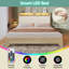 Wood Bed With Headboard Storage-1537522327