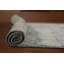 Tapis de couloir bleu Oushak