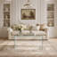 Console en verre