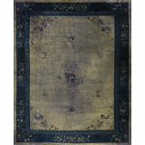 Antique Peking Room Size Wool Blue, Gray Rug