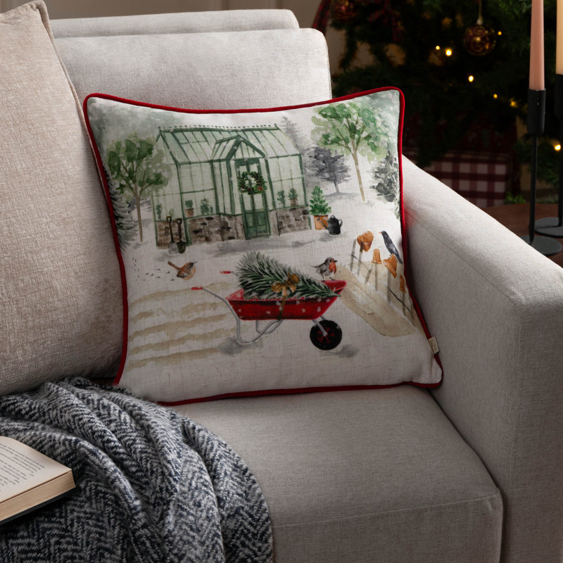 Pasadena Abstract Square Throw Pillow Cover