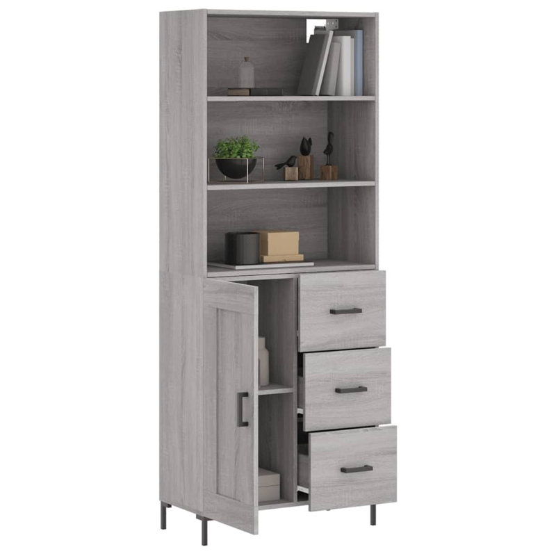 Mekala 69.5cm Sideboard, Grey Sonoma