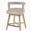 Table et chaises pivotantes