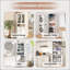 Armoire de cuisine en métal durable avec tablettes réglables, structure en acier inoxydable robuste, idéale pour le rangement organisé et l'esthétique moderne