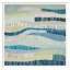 Blue Fence 2 Print by H. Scott