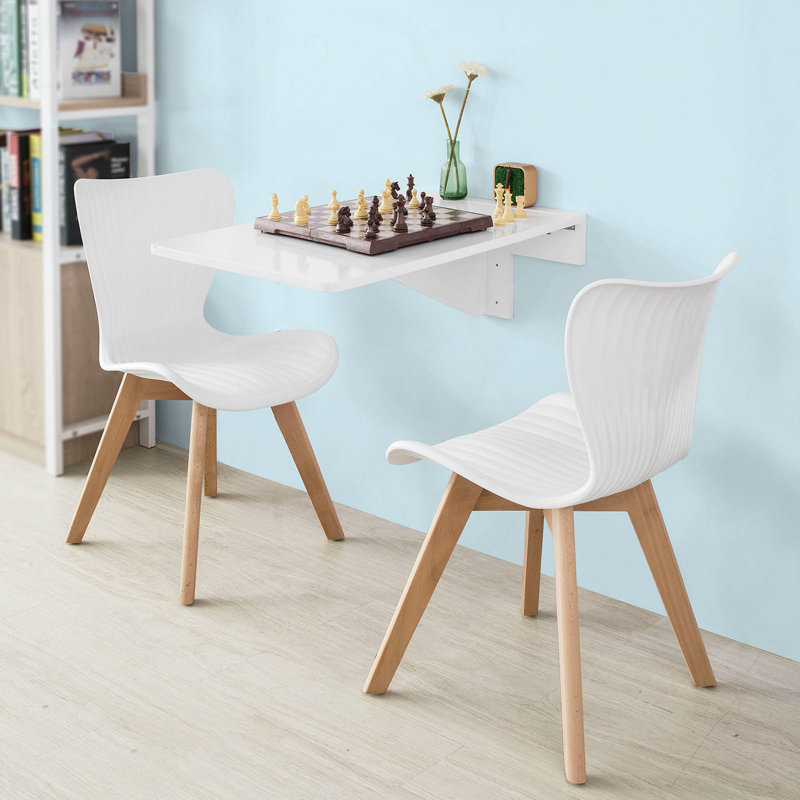 Stali 45cm Rectangular Folding Table, White