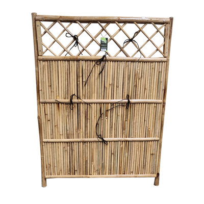 Diamond Lattice Top Fence Panel