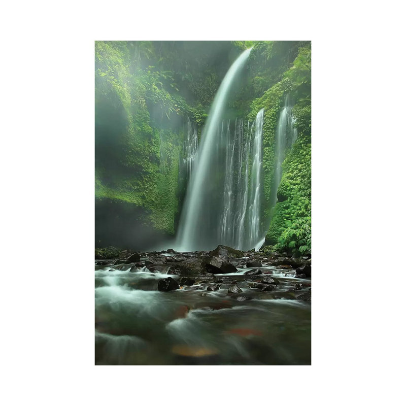 Tiu Kelep by Adhi Prayoga - Painting, 18" H x 12" W x 1.5" D, Wrapped Canvas