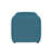 Fabric Upholstered Tufted Accent Bench, Peacock Blue-473995347