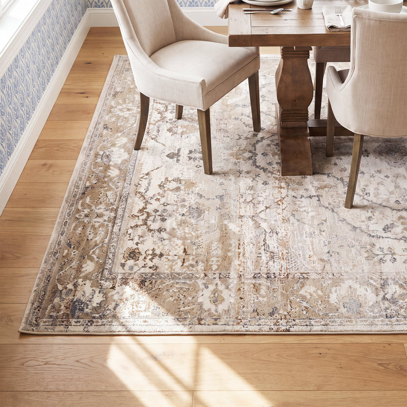 Lynnette Oriental Indoor Rug, Rectangle 9'6" x 13'