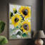 Reproduction encadrée FLORAL Series Dxxxxi - bois massif-1145129331