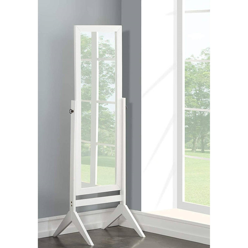 Bethzy Freestanding Mirror, White