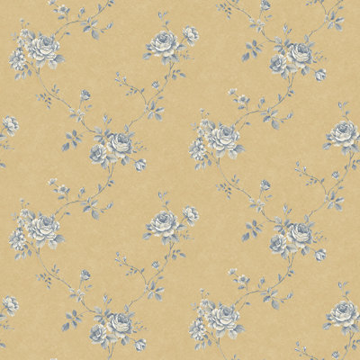 Palazzo 2 Floral Rose Wallpaper Roll